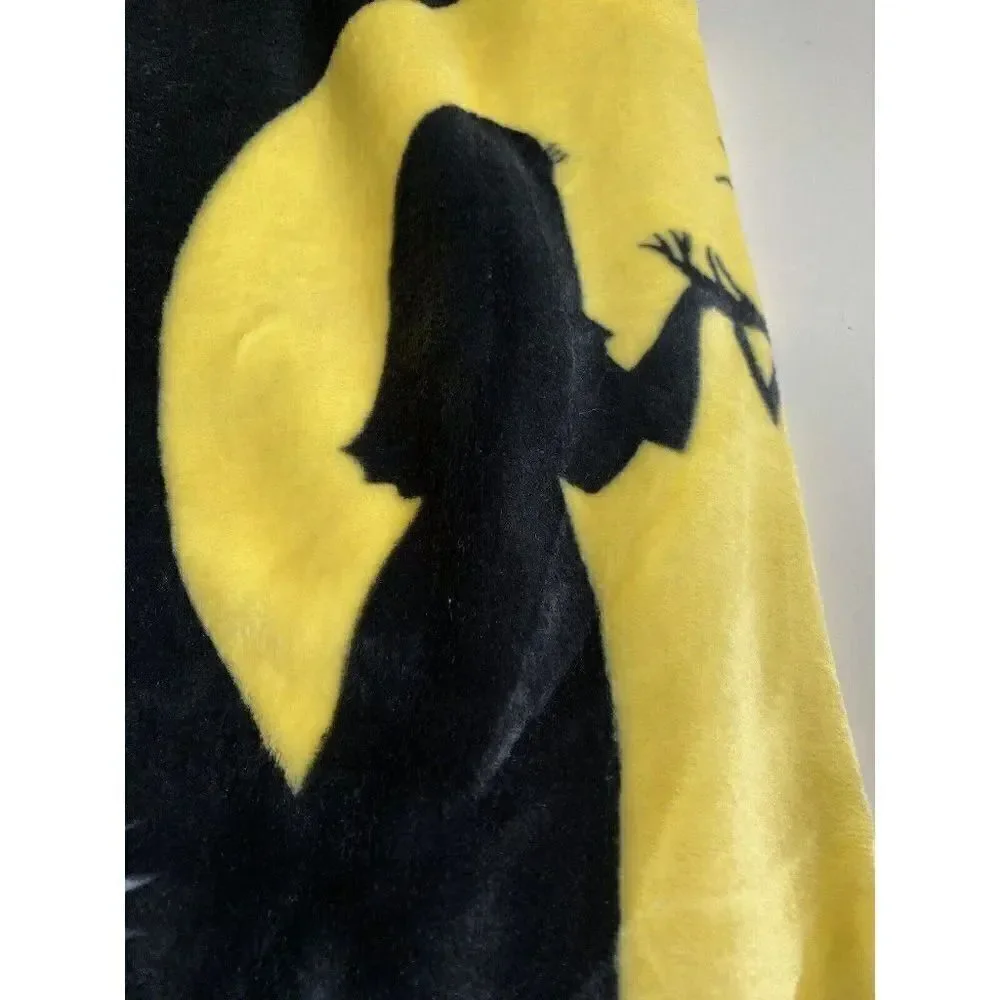 Nightmare Before‎ Christmas Plush Throw Blanket 50X70” Jack Oogie Sally NEW